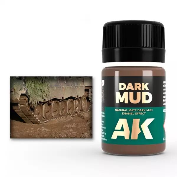 Dark Mud Effects - Enamel Product - Ak Interactive