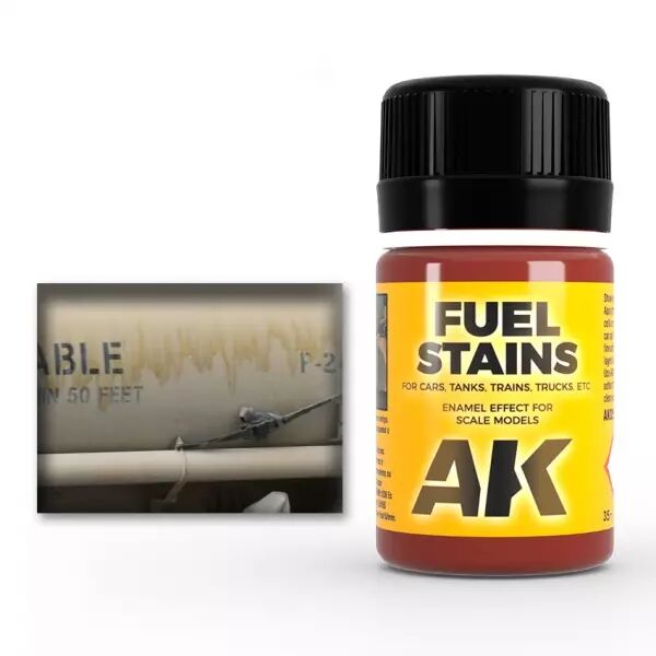 Fuel Stains - Enamel Product - Ak Interactive