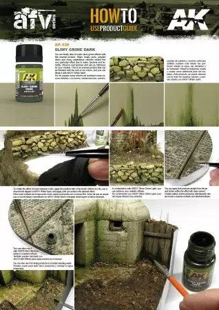 Slimy Grime Dark - Enamel Product - Ak Interactive