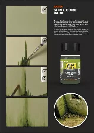 Slimy Grime Dark - Enamel Product - Ak Interactive
