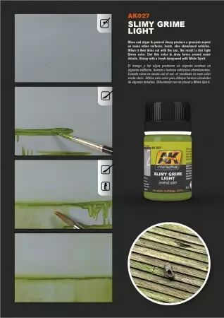 Slimy Grime Light - Enamel Product - Ak Interactive