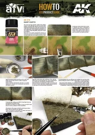 Damp Earth Effects - Enamel Product - Ak Interactive