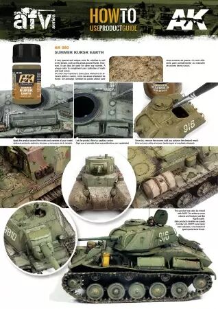 Summer Kursk Earth Effects - Enamel Product - Ak Interactive