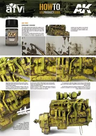 Engine Grime - Enamel Product - Ak Interactive