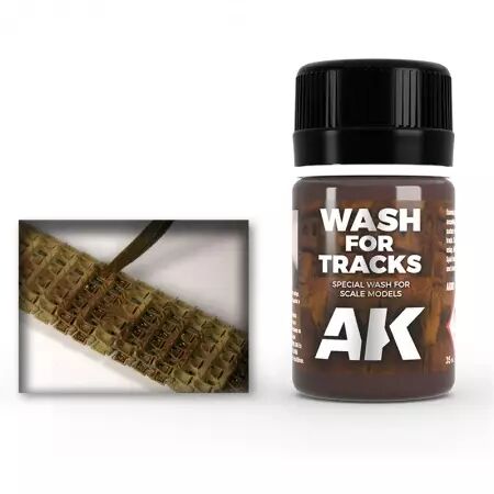 Track Wash - Enamel Product - Ak Interactive