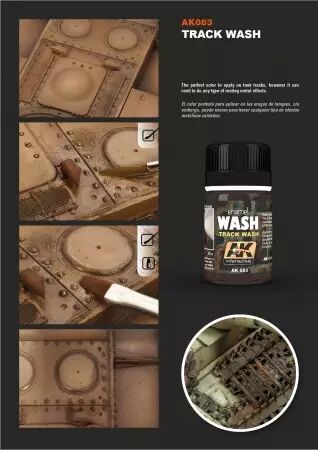 Track Wash - Enamel Product - Ak Interactive