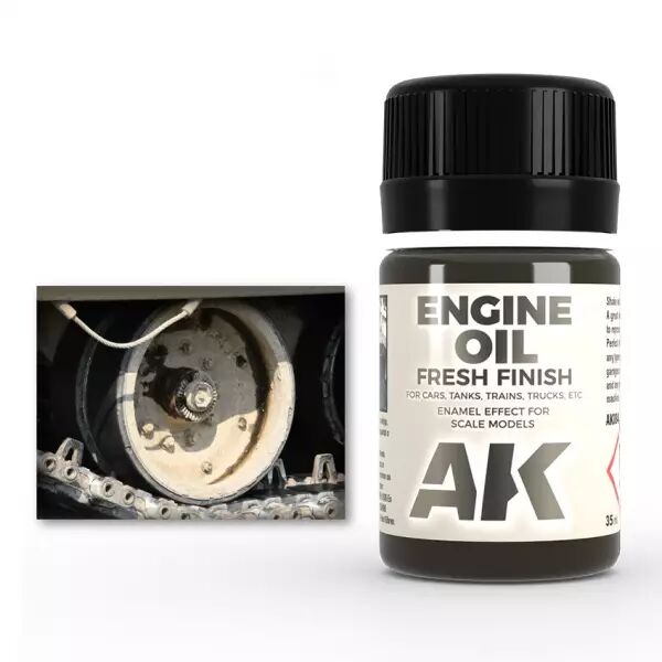 Engine Oil - Enamel Product - Ak Interactive