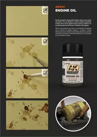 Engine Oil - Enamel Product - Ak Interactive