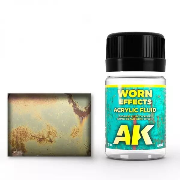 Chipping Effects Acrylic Fluid - Enamel Product - Ak Interactive