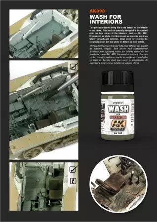 Wash For Interiors - Enamel Product - Ak Interactive