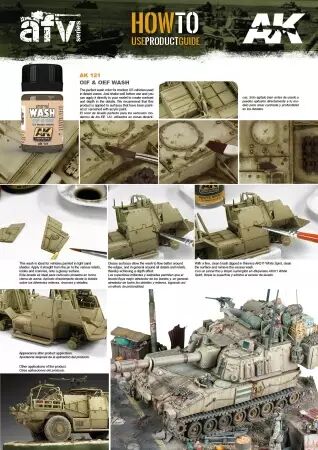 Wash For Oif & Oef - Us Vehicles - Enamel Product - Ak Interactive