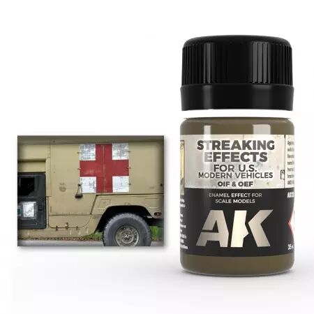 Streaking Effects For Oif & Oef - Us Vehicles - Enamel Product - Ak Interactive