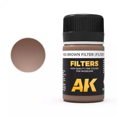 Dark Filter For Wood - Enamel Product - Ak Interactive