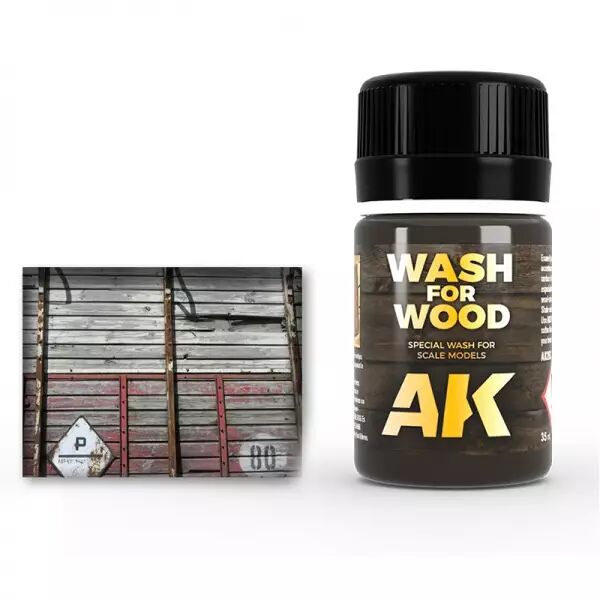 Wash For Wood - Enamel Product - Ak Interactive