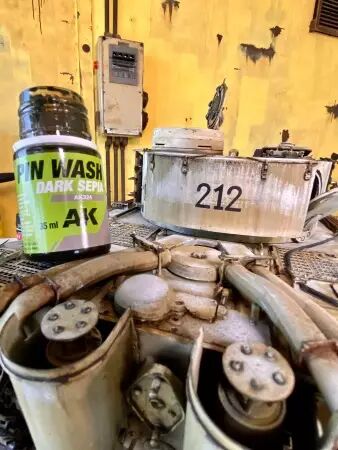 Dark Sepia Pin Wash - Enamel Product - Ak Interactive