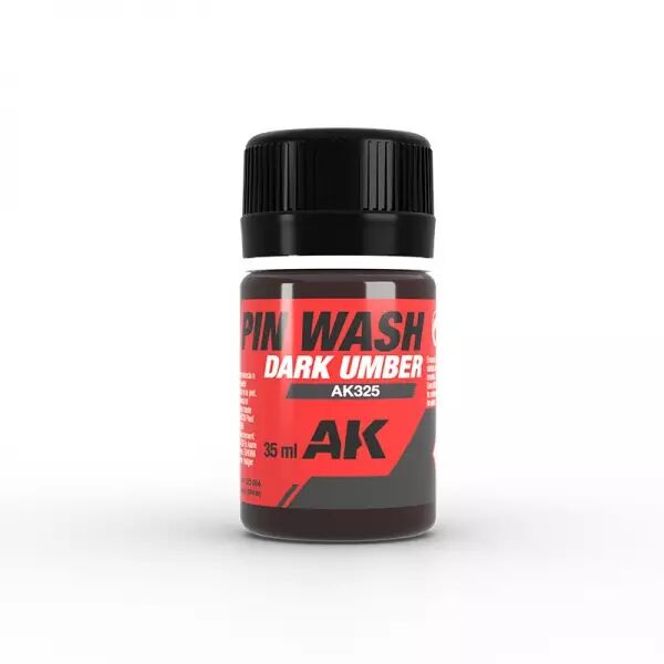 Dark Umber Pin Wash - Enamel Product - Ak Interactive