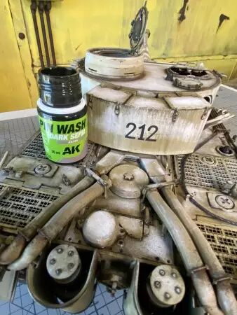 Dark Umber Pin Wash - Enamel Product - Ak Interactive