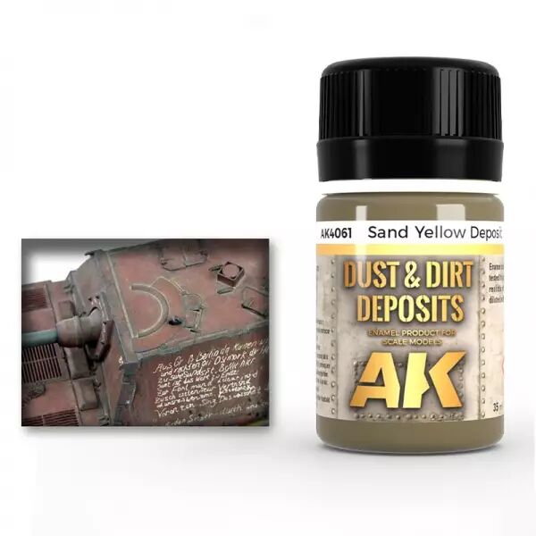 Sand Yellow Deposit  - Enamel Product - Ak Interactive