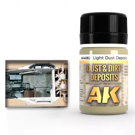 Light Dust Deposit - Enamel Product - Ak Interactive