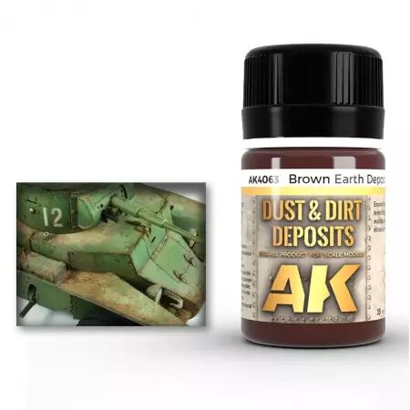 Brown Earth Deposit - Enamel Product - Ak Interactive