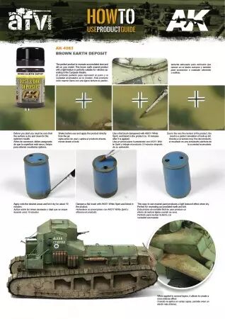 Brown Earth Deposit - Enamel Product - Ak Interactive