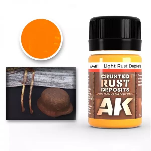 Light Rust Deposit - Enamel Product - Ak Interactive
