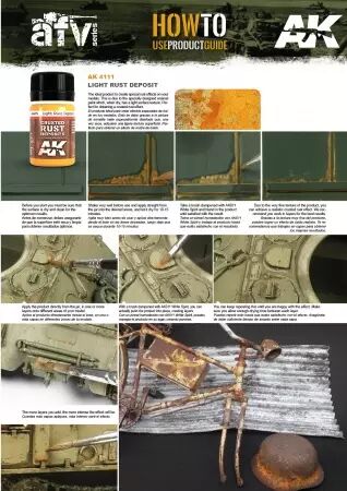 Light Rust Deposit - Enamel Product - Ak Interactive