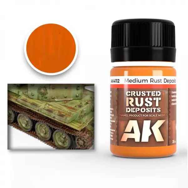 Medium Rust Deposit - Enamel Product - Ak Interactive