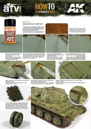 Medium Rust Deposit - Enamel Product - Ak Interactive