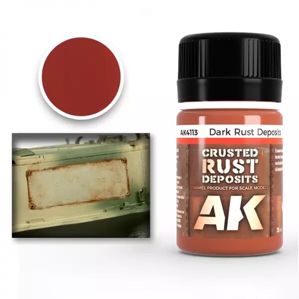 Dark Rust Deposit - Enamel Product - Ak Interactive