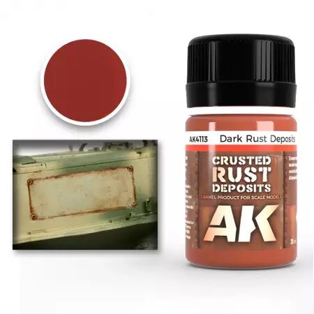 Dark Rust Deposit - Enamel Product - Ak Interactive