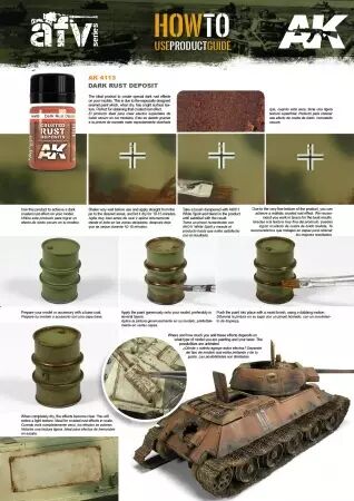Dark Rust Deposit - Enamel Product - Ak Interactive