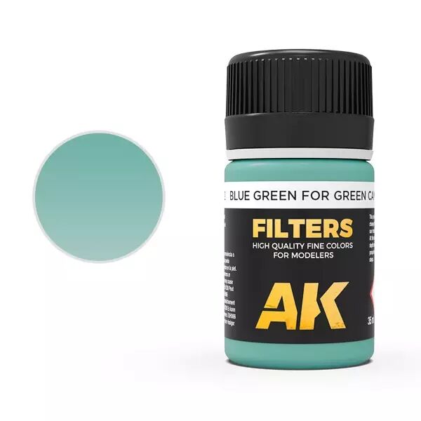 Light Filter For Green Vehicles - Enamel Product - Ak Interactive