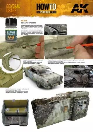 Decay Deposit For Abandoned Vehicles - Enamel Product - Ak Interactive