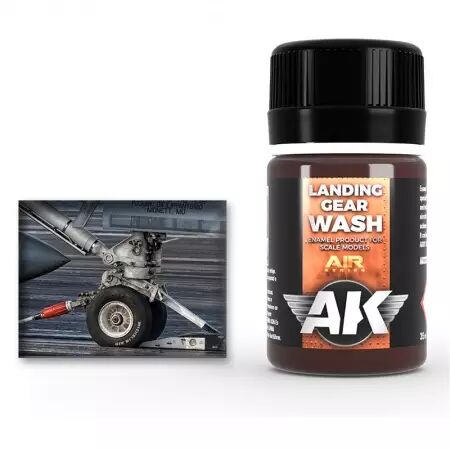 Wash For Landing Gear - Enamel Product - Ak Interactive
