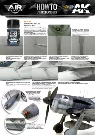 Kerosene Leaks & Stains - Enamel Product - Ak Interactive
