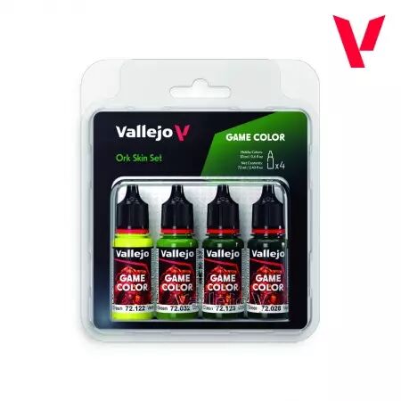 Vallejo Game Color Set - Ork Skin Set (4x18ml)