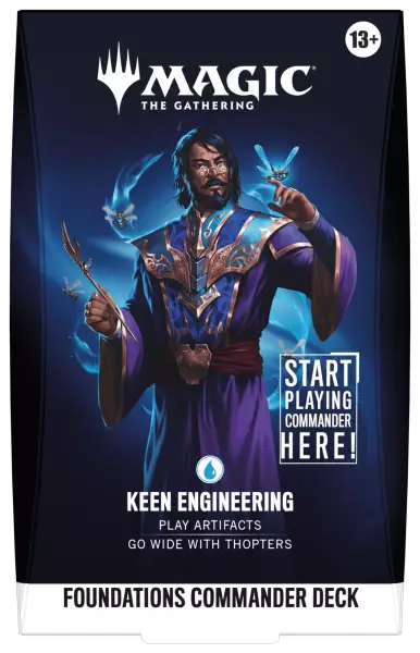 Magic the Gathering : Foundations Commander Deck - Keen Engineering (english)