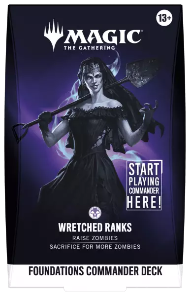 Magic the Gathering : Foundations Commander Deck - Wretched Ranks (english)