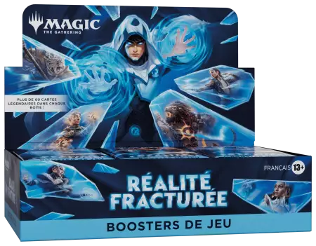 Magic the Gathering : R&eacute;alit&eacute; Fractur&eacute;e - Boite de 30 Boosters de jeu (fran&ccedil;ais)