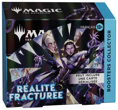 Magic the Gathering : R&eacute;alit&eacute; Fractur&eacute;e - Boite de 12 Boosters Collector (fran&ccedil;ais)
