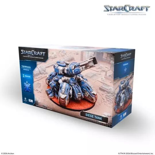 StarCraft - Terran - Siege Tank Expansion Set (ENG) - Archon Studio