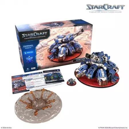 StarCraft - Terran - Siege Tank Expansion Set (ENG) - Archon Studio