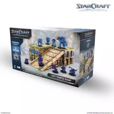 StarCraft - Lost Temple Ramp - Terrain Expansion Set - Archon Studio