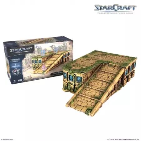 StarCraft - Lost Temple Ramp - Terrain Expansion Set - Archon Studio