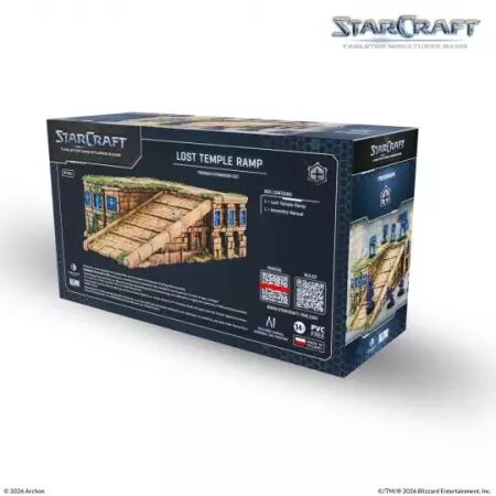 StarCraft - Lost Temple Ramp - Terrain Expansion Set - Archon Studio