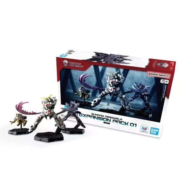 Gundam Assemble - Expansion Pack 01 (3 Figurines) (Anglais) - Bandai Hobby