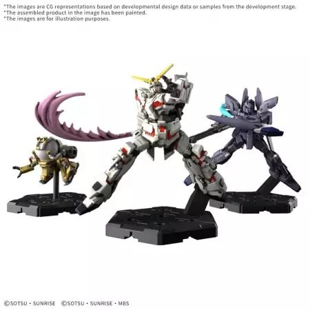 Gundam Assemble - Expansion Pack 01 (3 Figurines) (Anglais) - Bandai Hobby