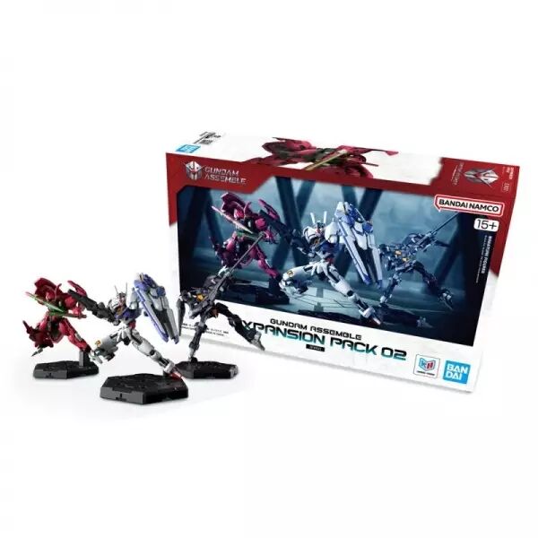 Gundam Assemble - Expansion Pack 02 (3 Figurines) (Anglais) - Bandai Hobby
