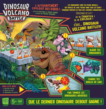Dinosaur Volcano Battle